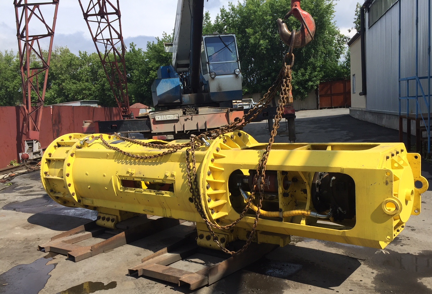 Реновация импортного гидромолота NH-70